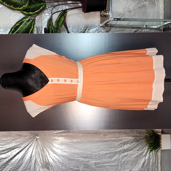 Tulle Belted Dress - Picture 3 of 5